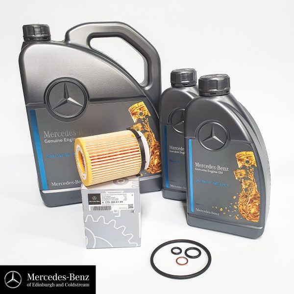 Gói bảo dưỡng thay dầu động cơ và Lọc nhớt động cơ chính hãng Mercedes