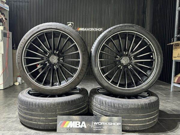 Mâm AMG Multi Spoke Black Chính Hãng dành cho Mercedes GLC X253/C253