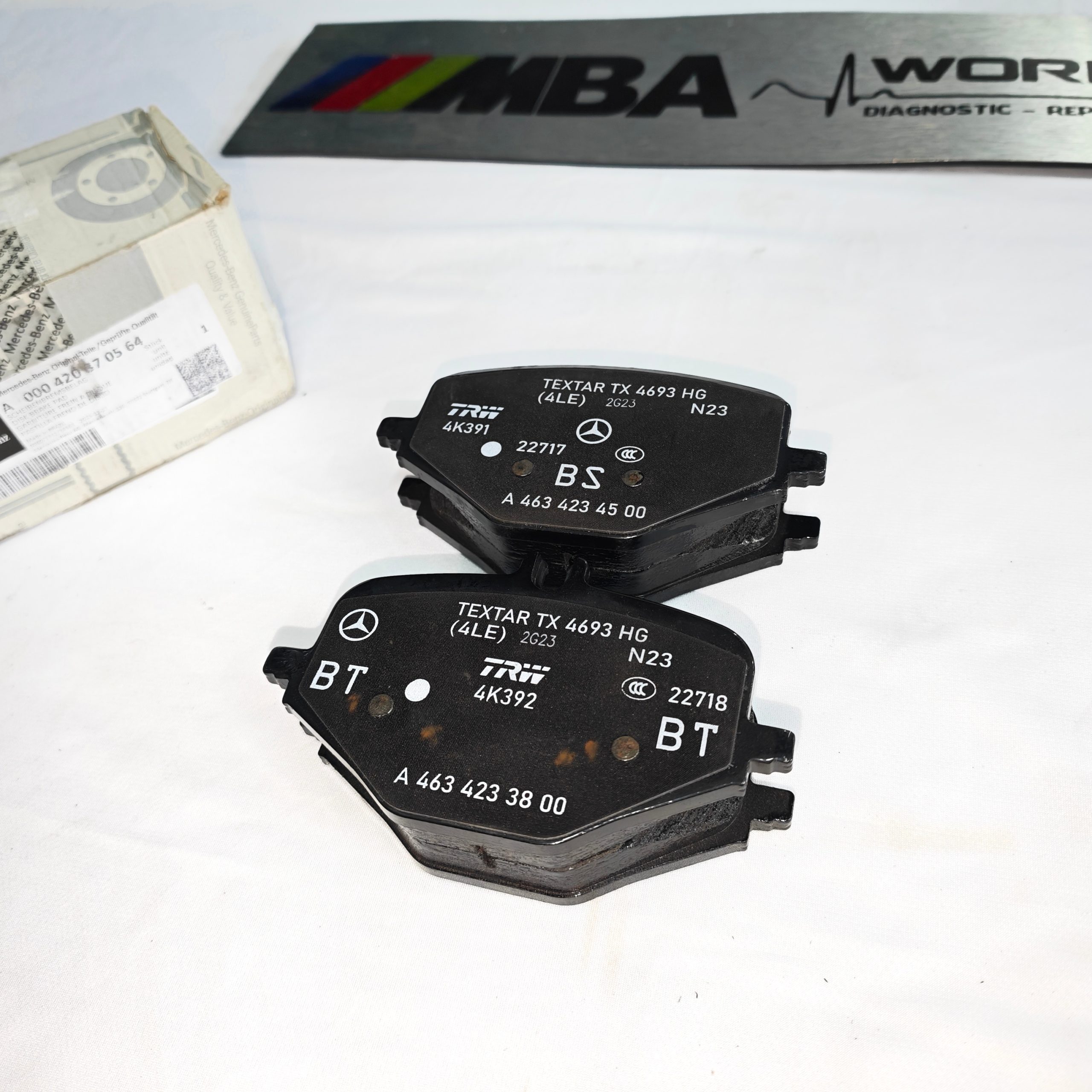 Má phanh chính hãng Mercedes-Benz A4634233800-A4634234500